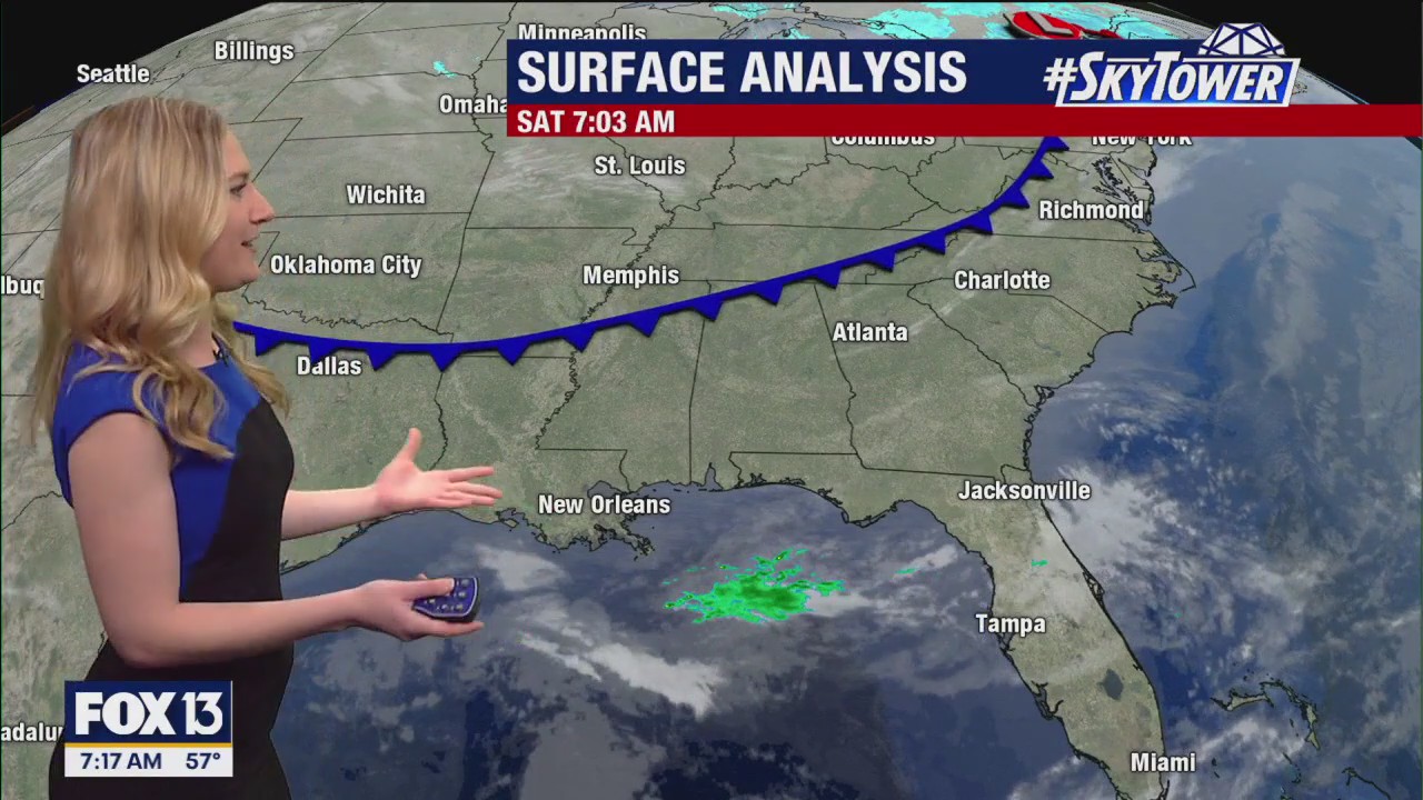 Tampa weather | Sunny conditions on Saturday