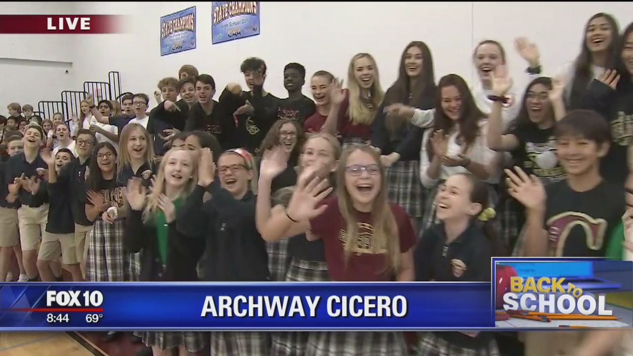 Back to school: Archway Cicero