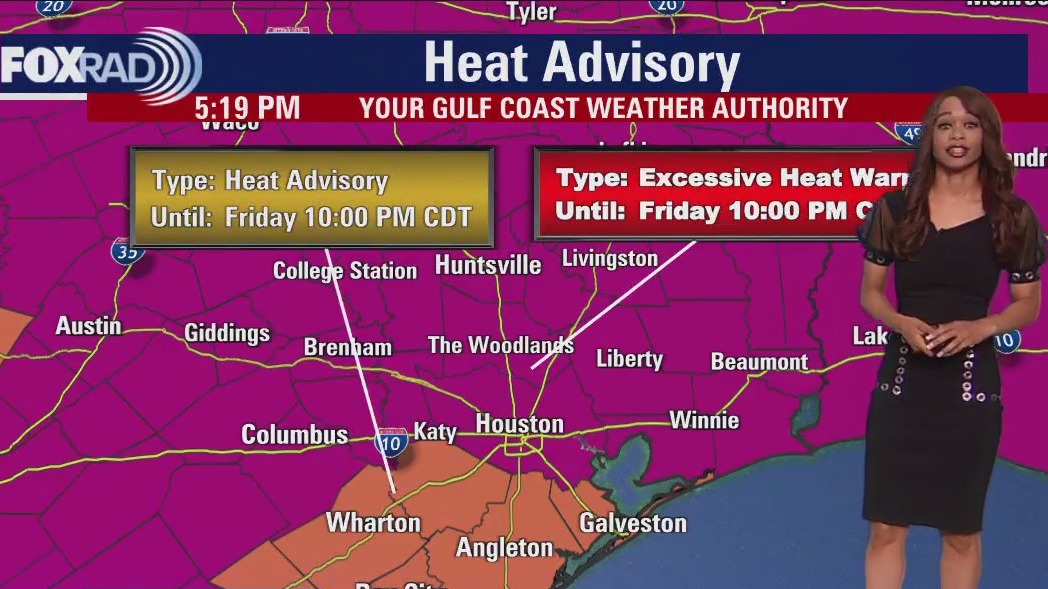 FOX 26 Thursday evening weather forecast