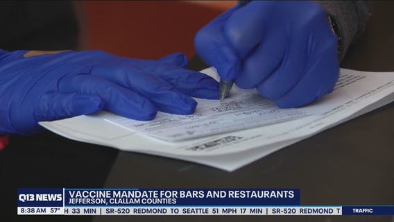 Proof of vaccination required to enter restaurants, bars in Clallam and Jefferson counties