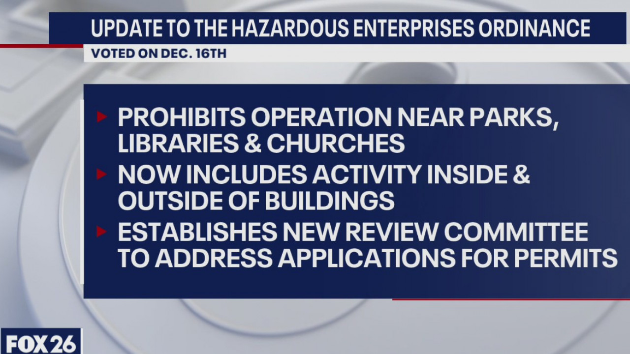 Houston's hazardous enterprise ordinance