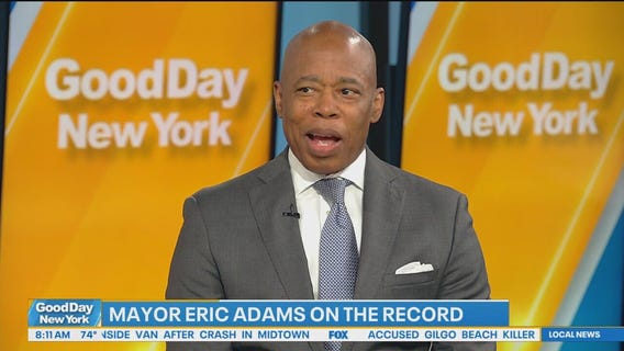 Eric Adams on mayoral race polls, Mamdani, NYPD lawsuit: Interview