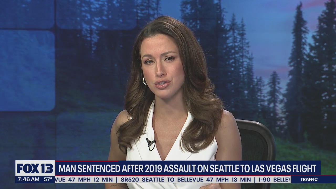 Man sentenced after 2019 assault on Seattle to Las Vegas flight