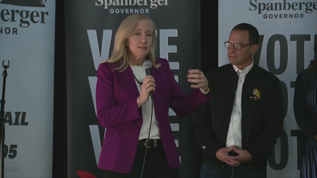 WATCH: Abigail Spanberger campaigns in Norfolk, VA