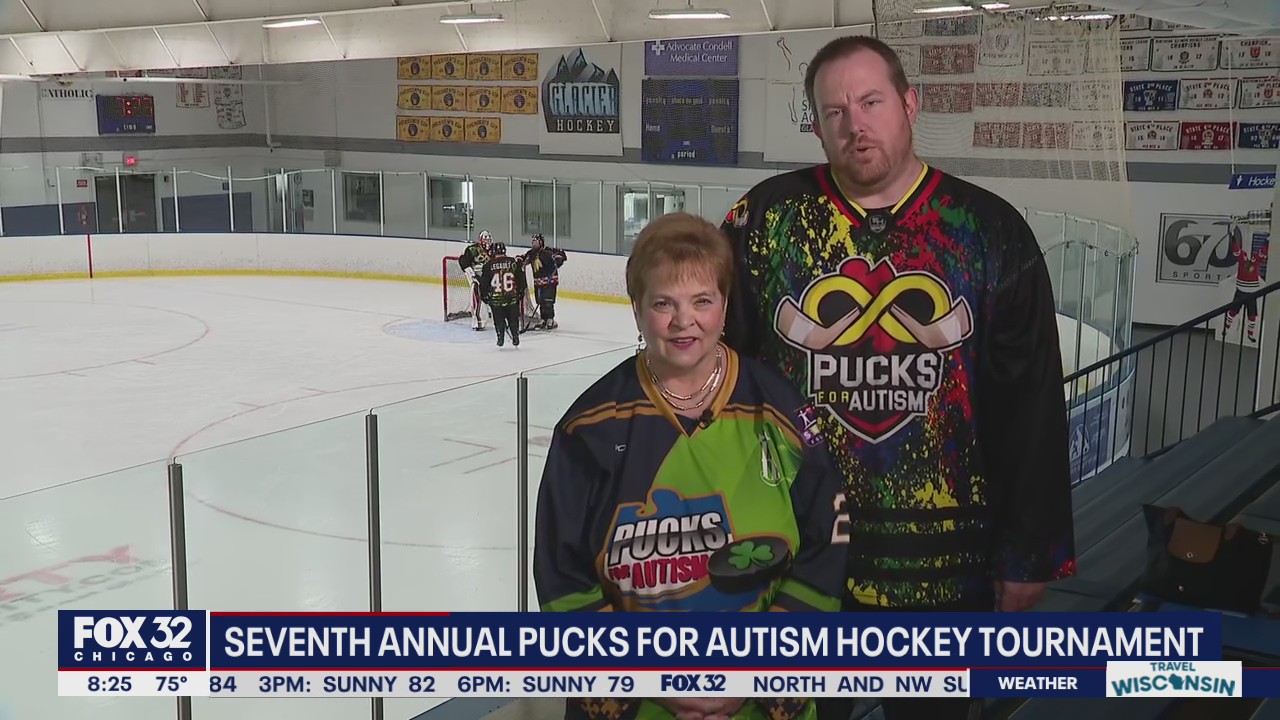 Pucks for Autism hockey tournament taking over local ice rinks this weekend