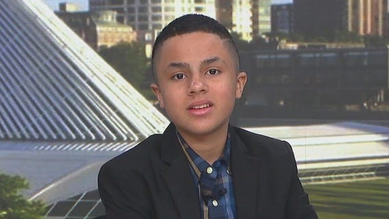 Angel helps Rob with the weather