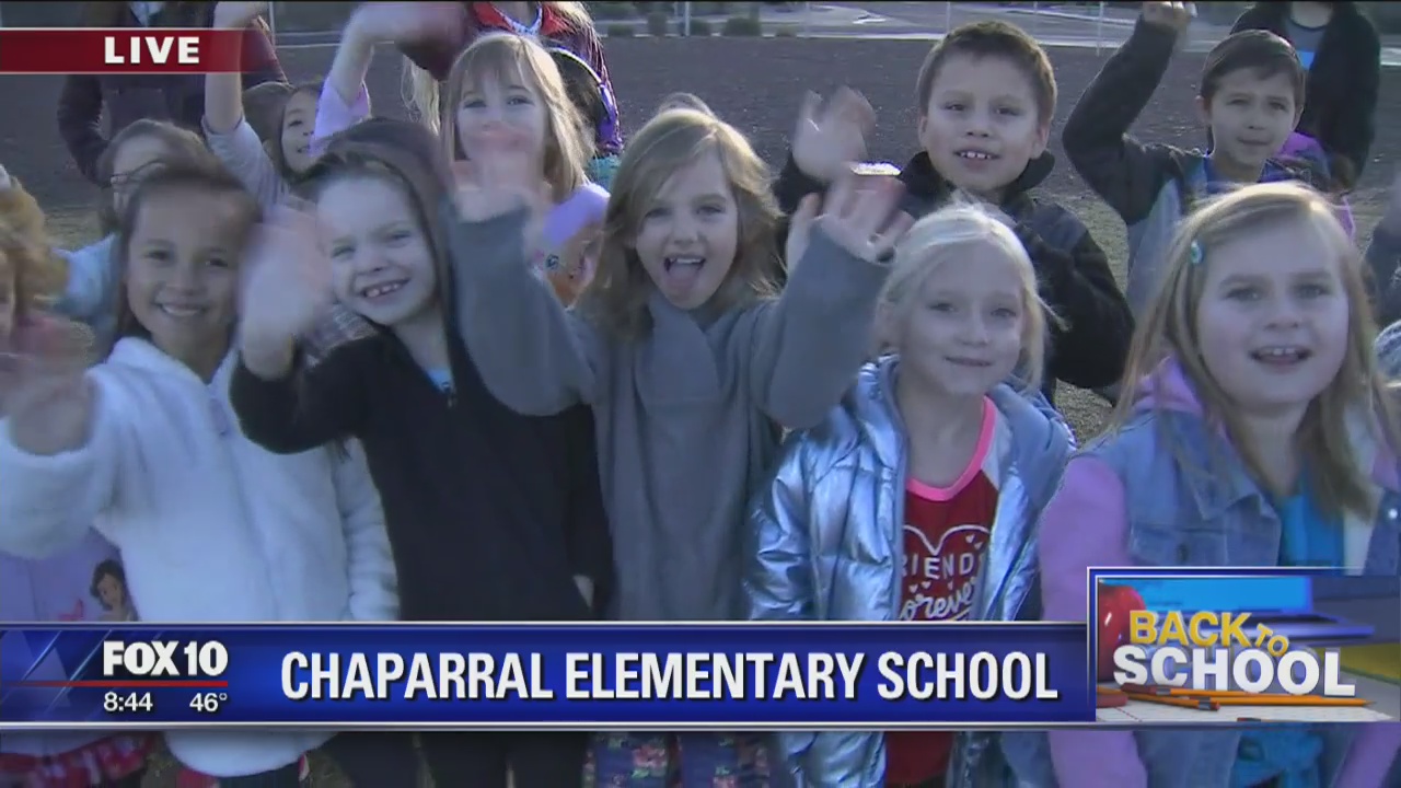 Back to school: Chaparral Elementary School