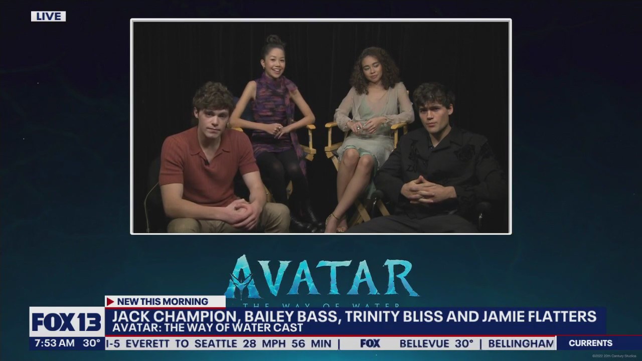 Cast of 'Avatar: The Way of Water' joins Good Day Seattle as film hits theaters Friday | FOX 13