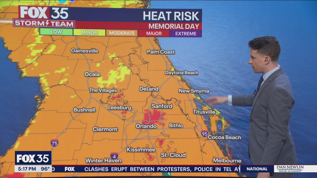 Orlando Weather Forecast: Hot Memorial Day in Florida