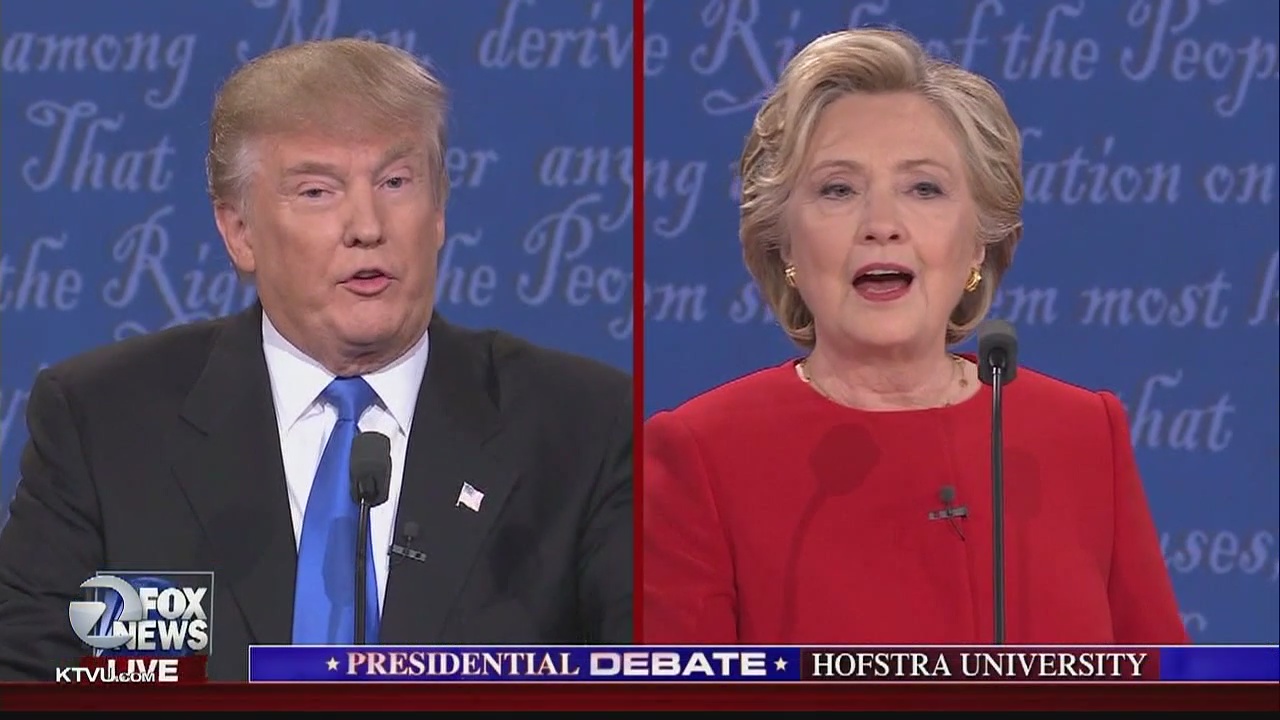 Presidential Debate: Hillary Clinton, Donald Trump face off