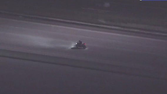 Motorcyclist breaks 140 mph in police chase