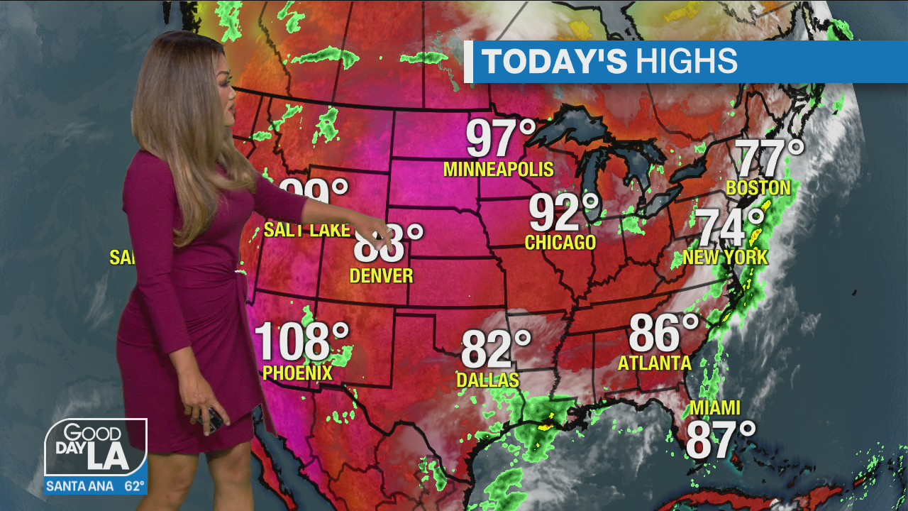 Weather Forecast for Friday, June 4