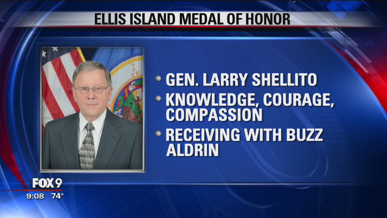 General Larry Shellito honored | FOX 9 Minneapolis-St. Paul