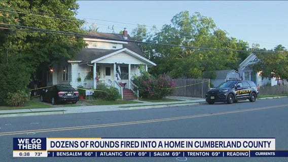 Dozens of rounds fired into home in Cumberland County