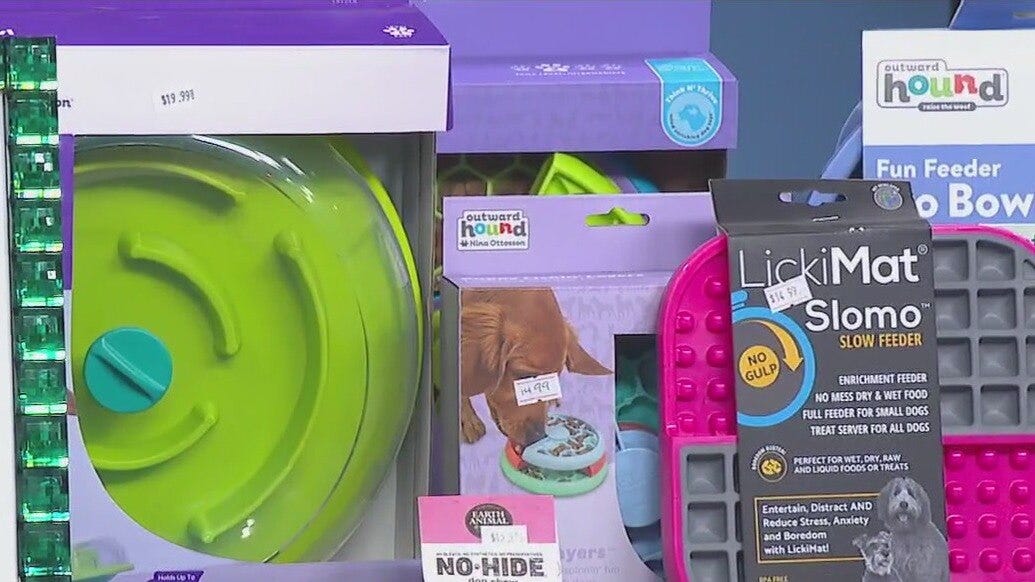 Find holiday gifts for your dog at 'Central Bark' in Brookfield