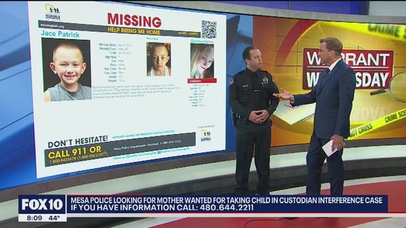 Warrant Wednesday: Mother accused of taking child in custodial interference case