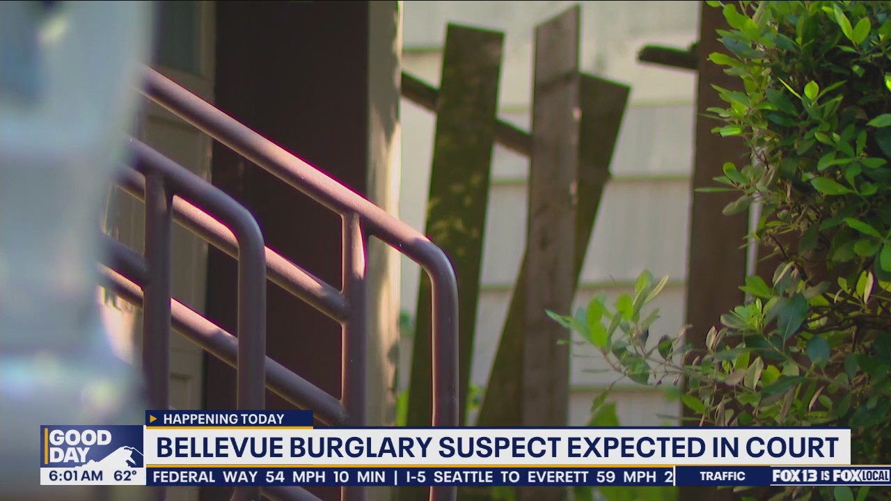 Bellevue burglary suspect expected in court