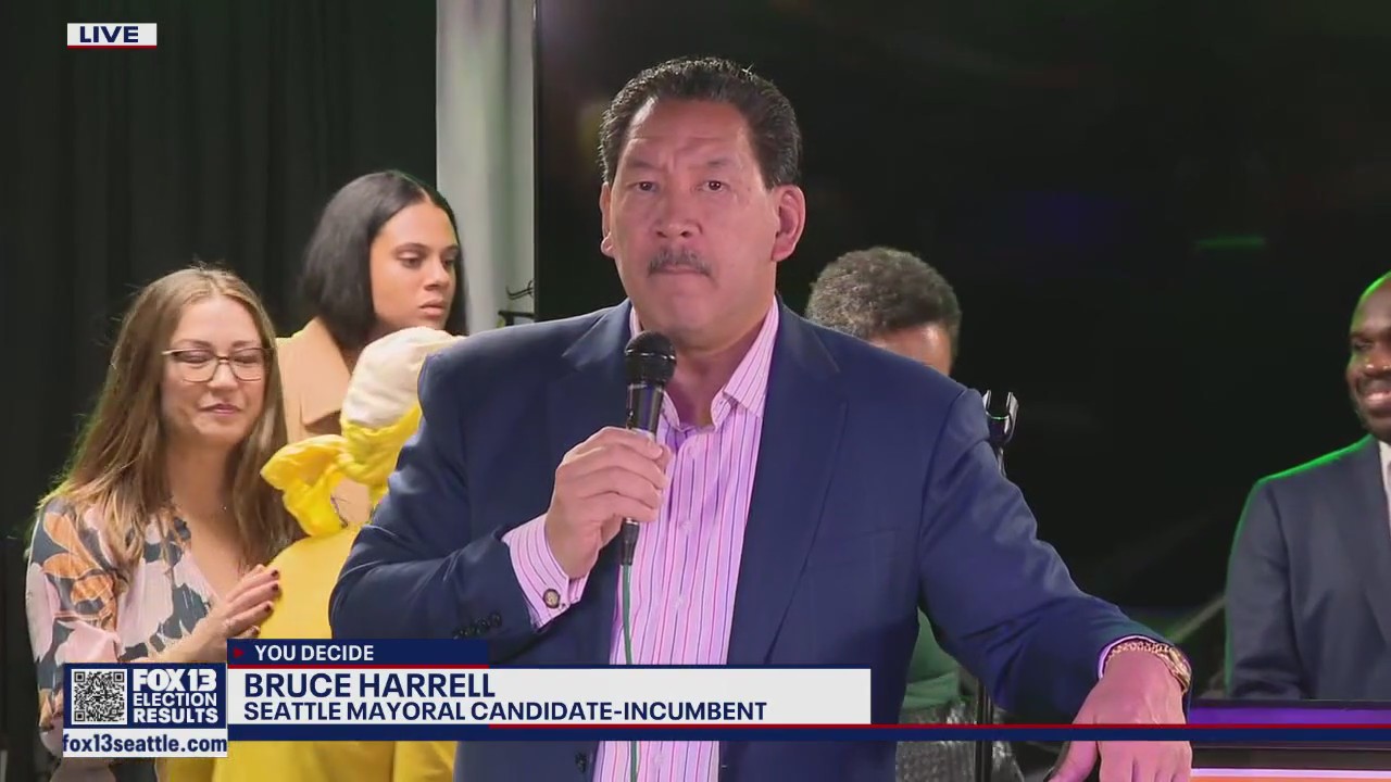 Bruce Harrell takes early lead in Seattle mayoral race