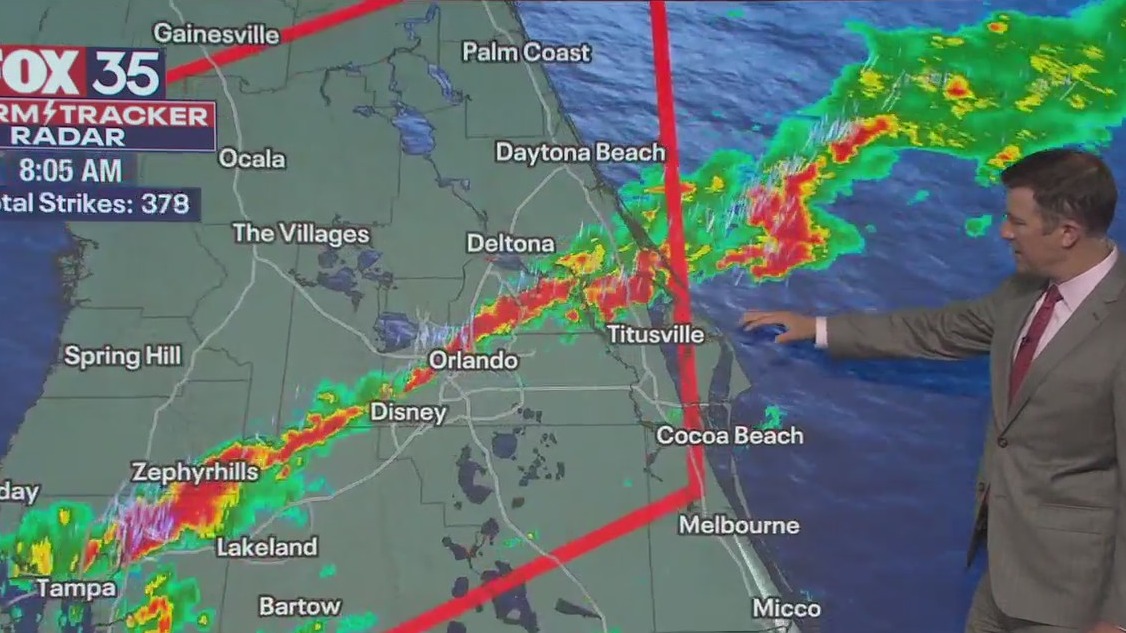 Orlando weather forecast 8AM Update: May 15th, 2024