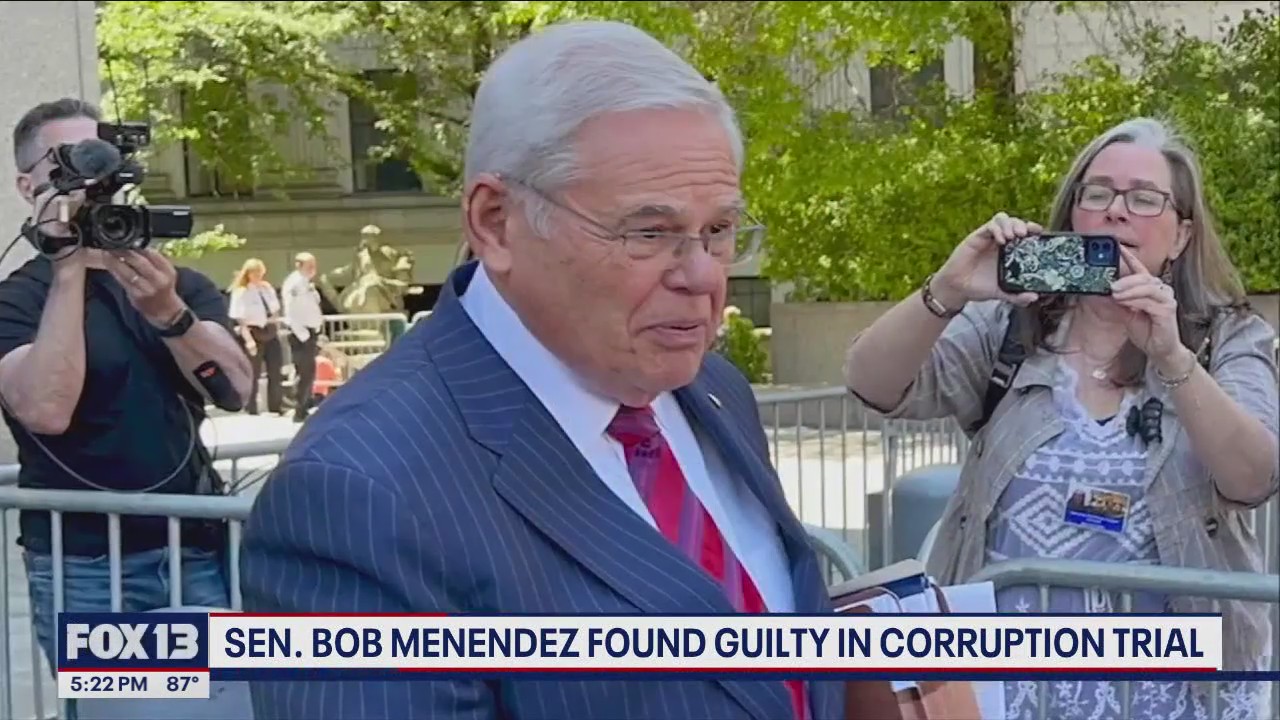 Sen. Bob Menendez found guilty in corruption trial
