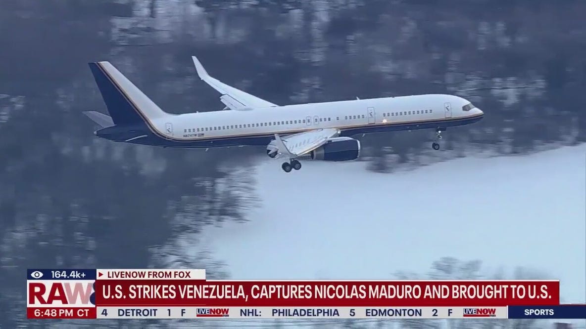 Timeline of Maduro's movements after U.S. capture