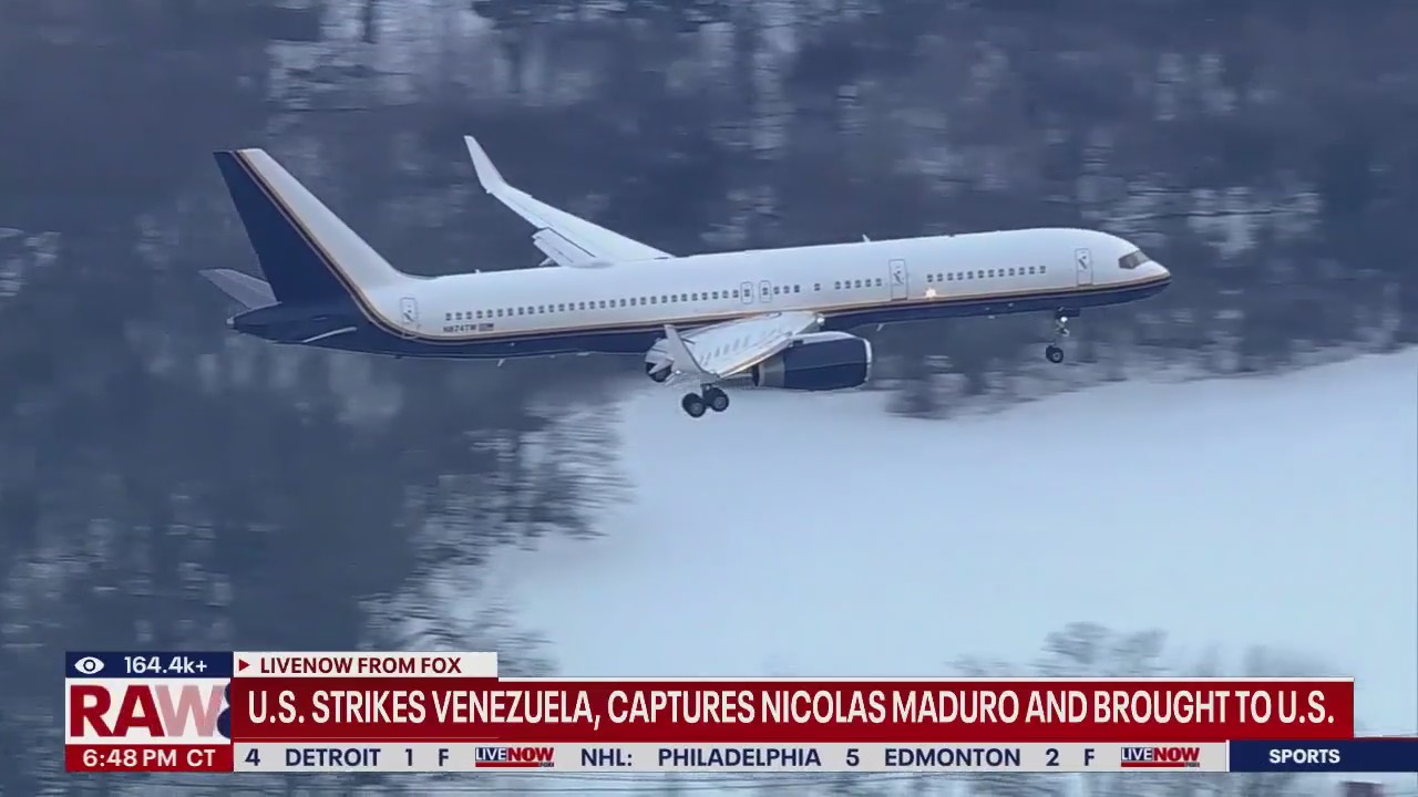 Timeline of Maduro's movements after U.S. capture