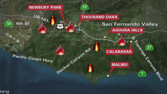 What we know about the Woolsey Fire on Day 3