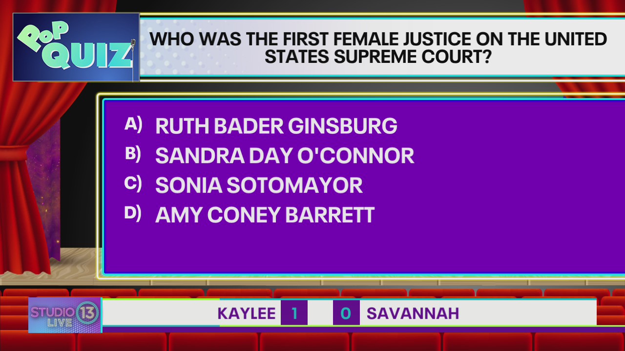 Pop Quiz: Who was the first female justice on the US Supreme Court?