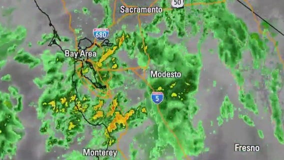 Storm brings rain, possible hail and lightening