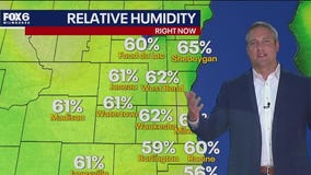 Dew point vs. relative humidity