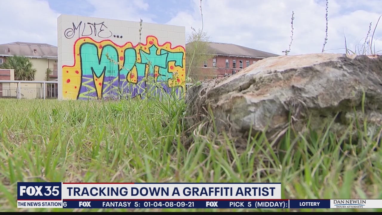 Tracking down graffiti artist