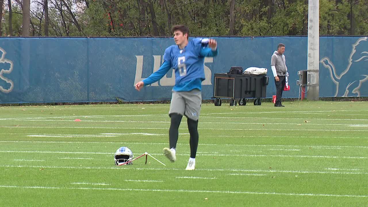WATCH - Lions rookie kicker, Riley Patterson sits down with Dan Miller for some one-on-one time