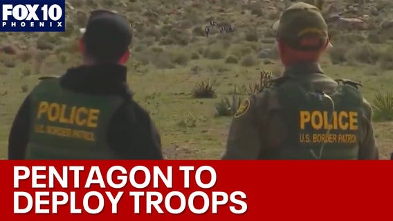 Up to 1,500 troops heading to southern border
