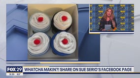 Whatcha Makin? Onesies, baby socks, and crocheted wasp nests