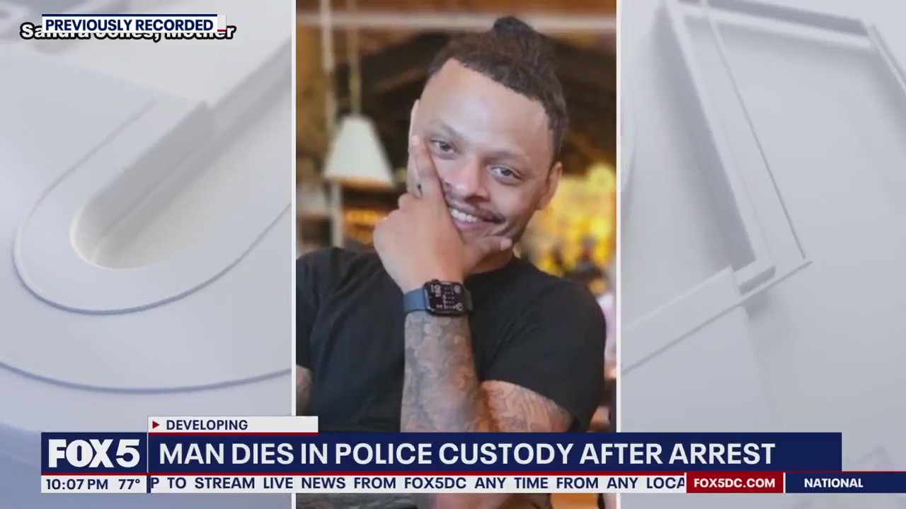 Man dies in police custody after arrest | FOX 5 DC