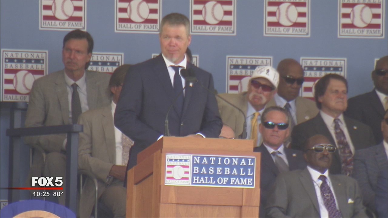 Chipper Jones gives Hall of Fame speech