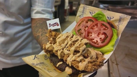 Truist Park serving up special burger for MLB All-Star Game