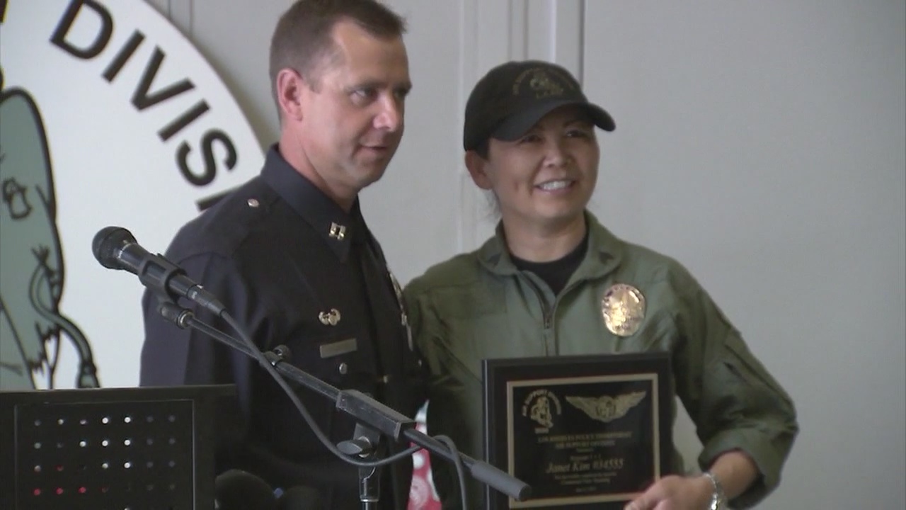 LAPD officer becomes first asian-american pilot