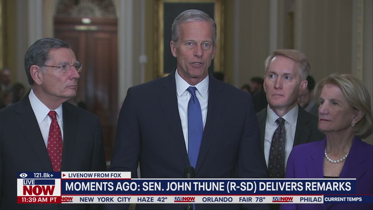 Sen. John Thune outlines the GOP's 2026 agenda