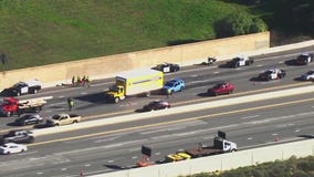 Fatal crash snarls traffic on 118 Freeway