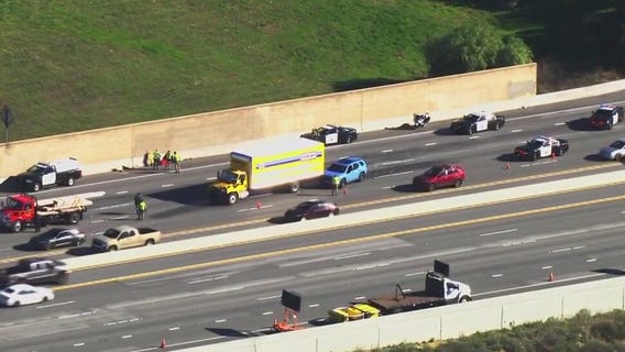 Fatal crash snarls traffic on 118 Freeway
