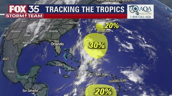 National Hurricane Center tracking 3 disturbances in the Atlantic