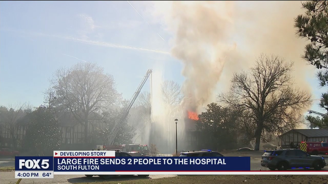 Huge fire at Camelot Condos displaced 18 people