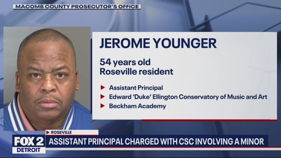 Assistant principal charged with CSC involving a minor