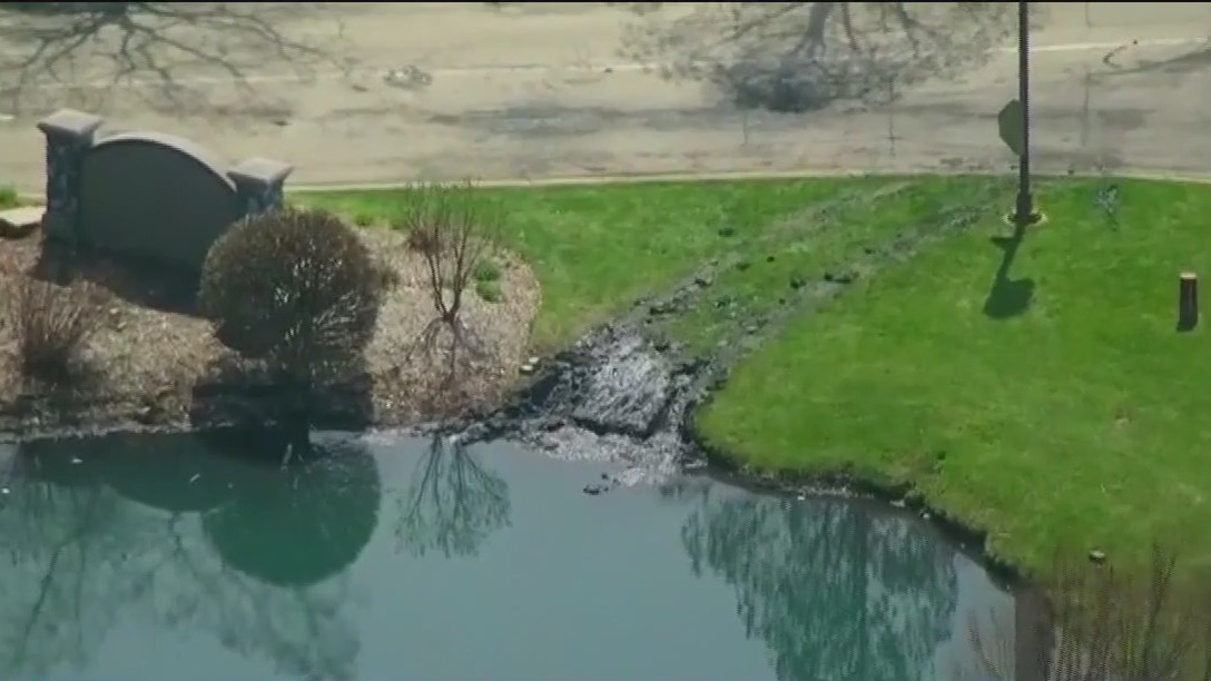 Landscaper rescues trapped driver from Naperville pond
