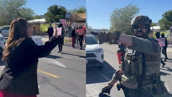 AZ rep. claims she was pepper-sprayed by ICE