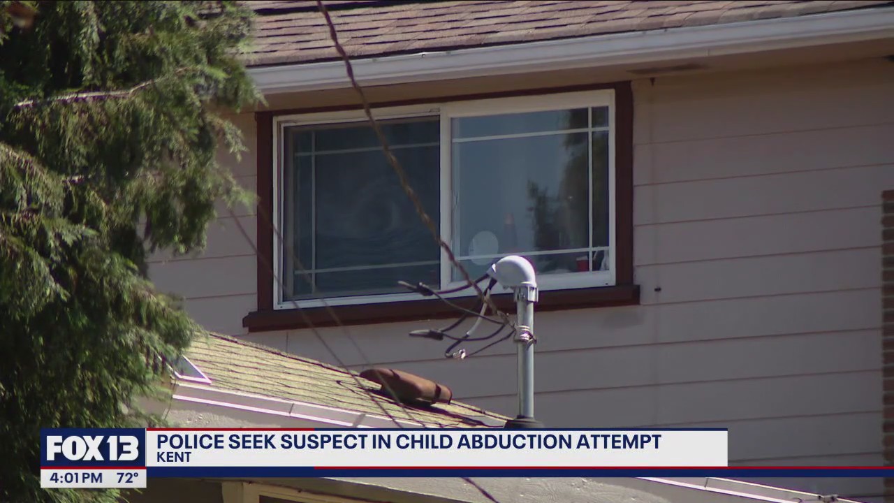 Man tries to kidnap young girl by pulling her through her window in Kent