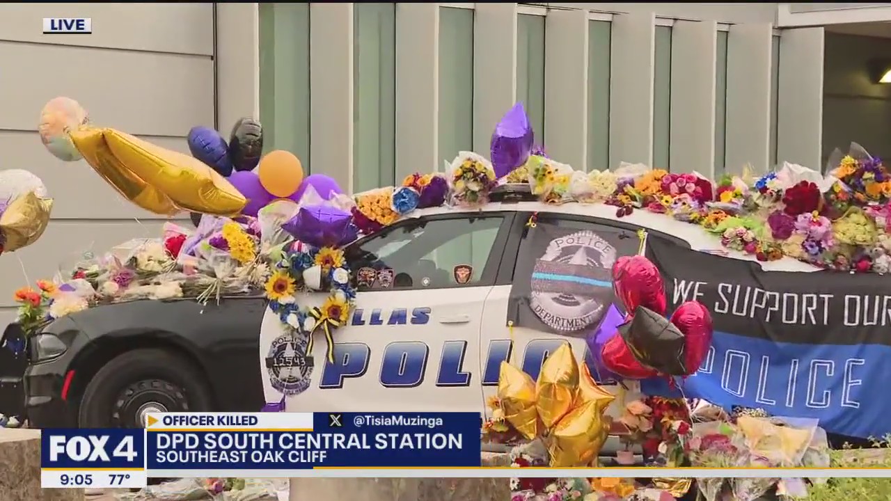 Funeral services set for Dallas Officer Darron Burks