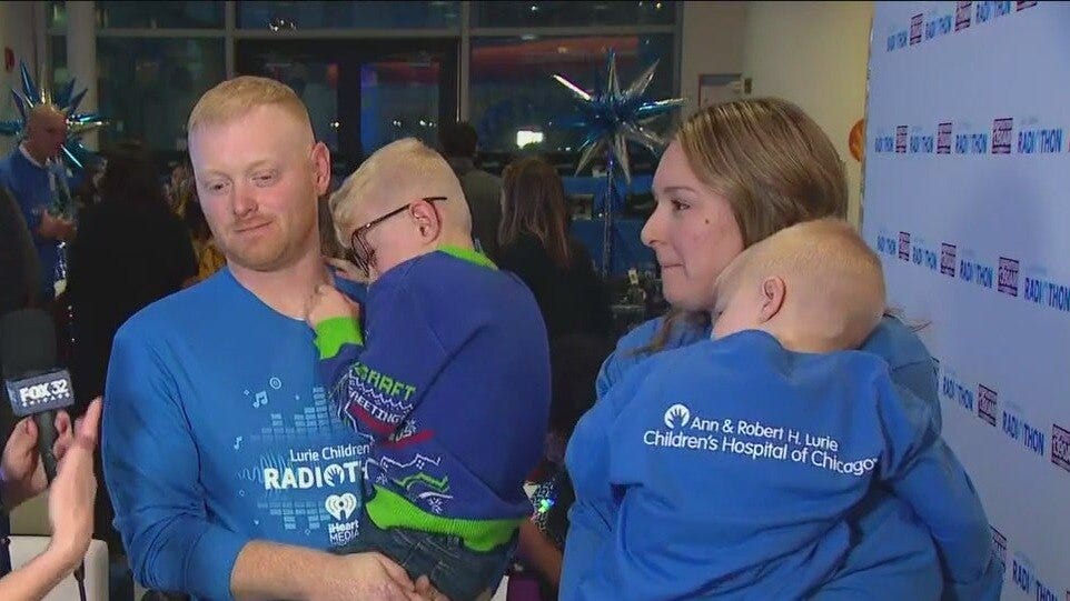 Family shares their journey at Lurie Children's amid annual Radiothon event