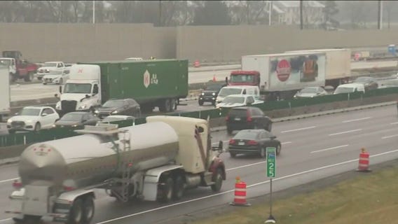 Unpleasant commute as snow falls in some areas